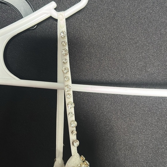 *Flawed Mac Duggal 68175 EMBELLISHED PLUNGE NECK SLEEVELESS TRUMPET GOWN - Picture 13 of 13